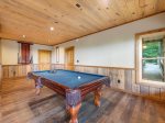 Crow`s Nest: Lower Level Pool Table